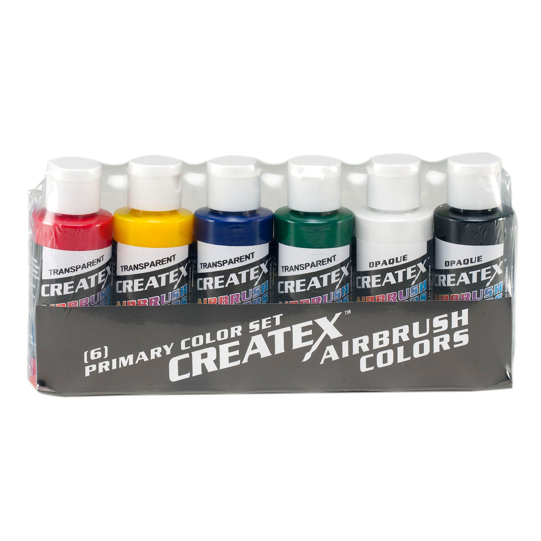 Wicked Colors W101-00 Wicked Primary Set Airbrush Wicked Colors Primary Set, Wicked Colors Primary S