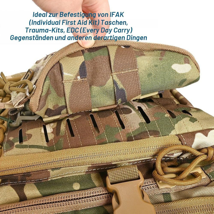 Taktischer Molle Stick Schnellverschluss PALS Gurtband Befestigen Clip Gurt Acetal Polymer 5,75 Zoll
