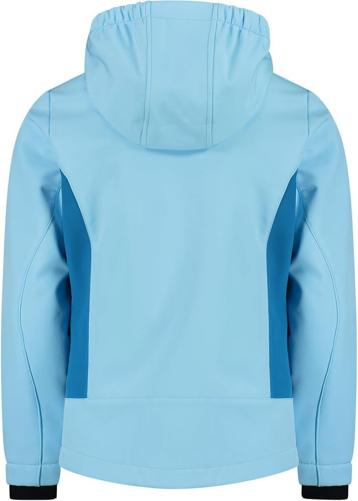 CMP Kinder Softshell Hoodie Jacke Softshelljacke Outdoorjacke 128 Anis-Jade, 128 Anis-Jade