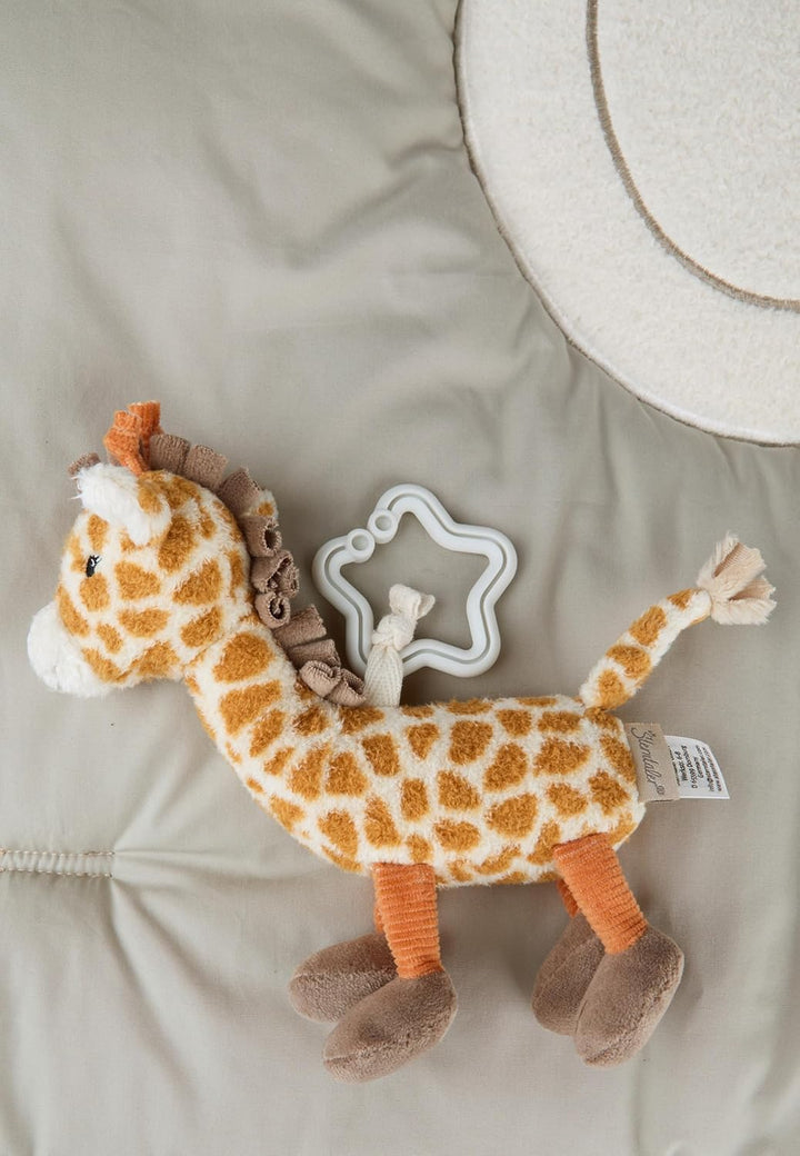 Sterntaler Spielbogen Giraffe Kaya – Spieldecke mit kuschelig weicher Liegefläche – Mit Spiegel, Ras