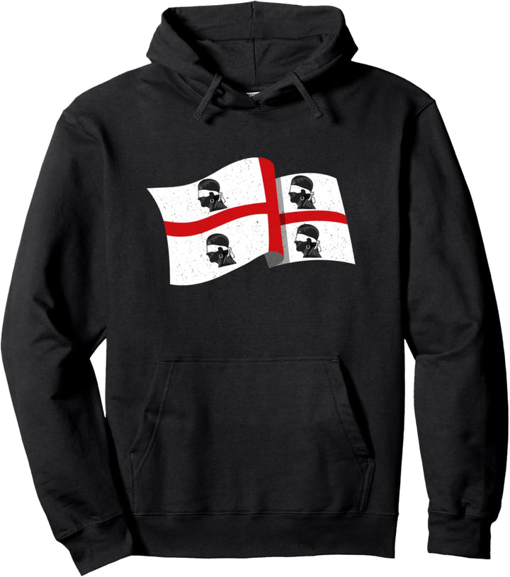 Sardinien Flagge Pullover Hoodie