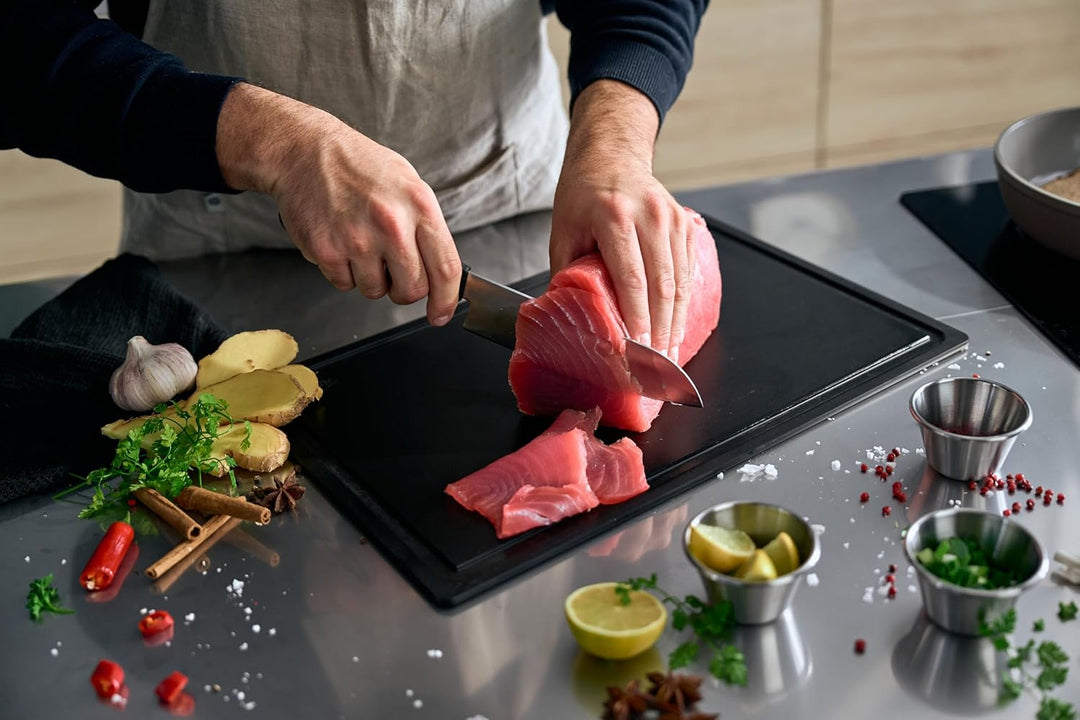 Fissler Procut/Premium Messer-Set,3-teilig (1 Universalmesser 14 cm, 1 Santokumesser 17 cm, 1 Kochme