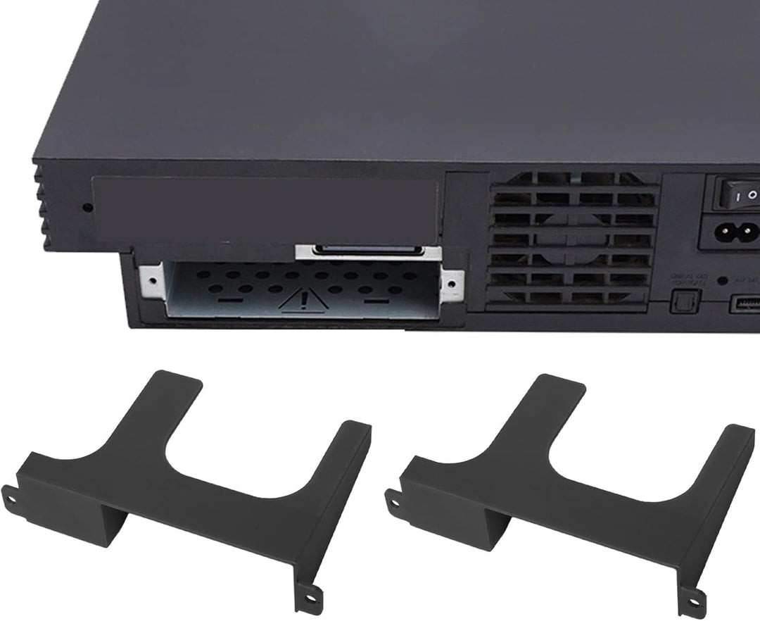 Vikye 2 Stück 2,5 Zoll Festplattenhalterung HDD SSD 3D-gedruckte Halterung für SCPH 30000 SCPH 50000