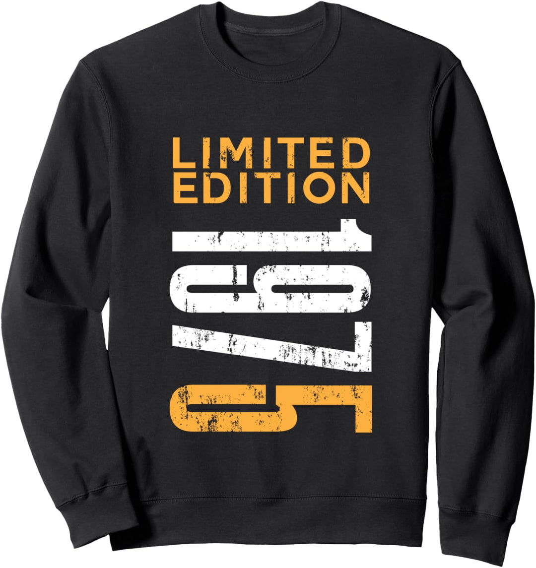 Limited Edition 1975 Vintage 47 Geburtstag Mann Frau Sweatshirt