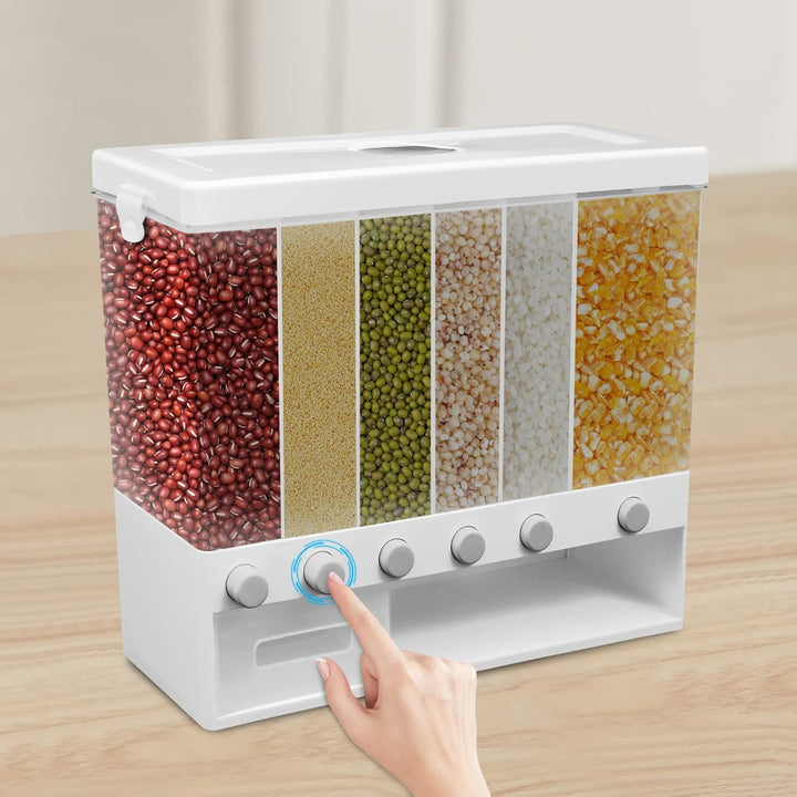 Küchen Müslispender,Cerealienspender Cornflakes Spender Müslibehälter Getreidespender Wandmontierter