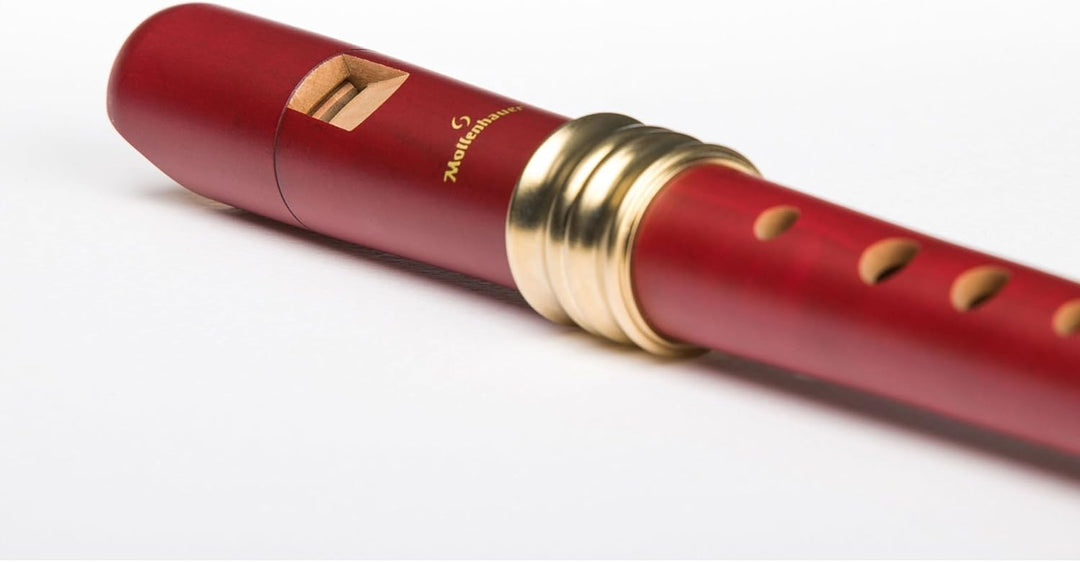 Mollenhauer 4119R Adri´s Traumflöte Sopran Birnbaum rot barock