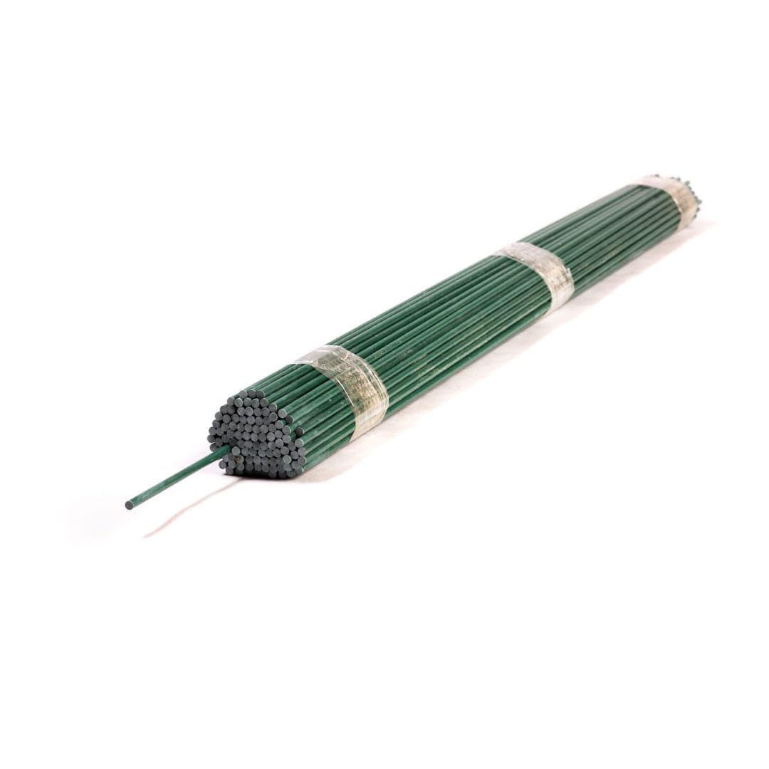 Fiberglasstäbe GRÜN - 180cm - 8mm - 10 Stück