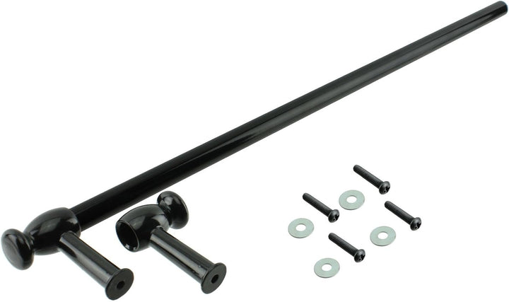 spares2go 'Cut bis Grösse Tür Griff/Handtuchhalter für Indesit Backofen Kochfeld (schwarz)