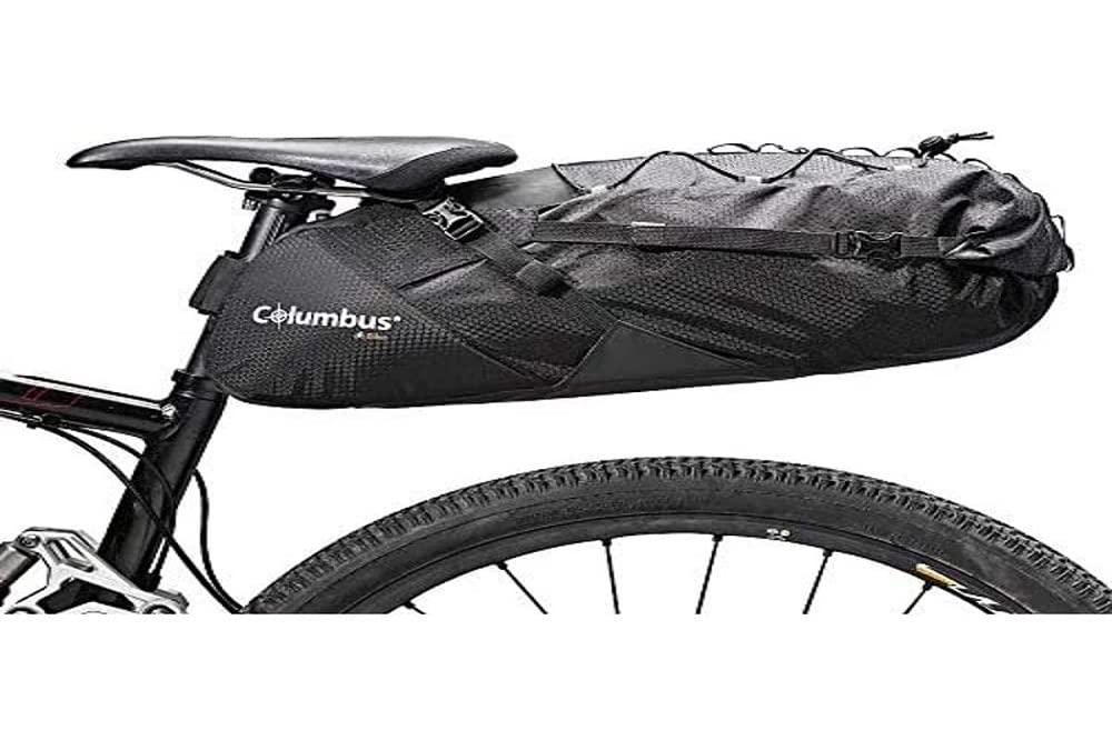 Columbus - Fahrradsatteltasche 20 x 20 x 47 cm, 18 Liter, Schwarz