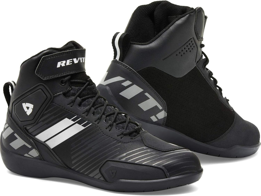 Revit G-Force Motorradschuhe (Black/White,44)