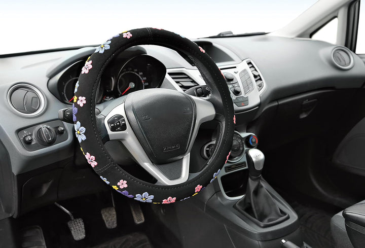 Lampa Premium Blossom 33126 Lenkradbezug, TPE, Grösse M