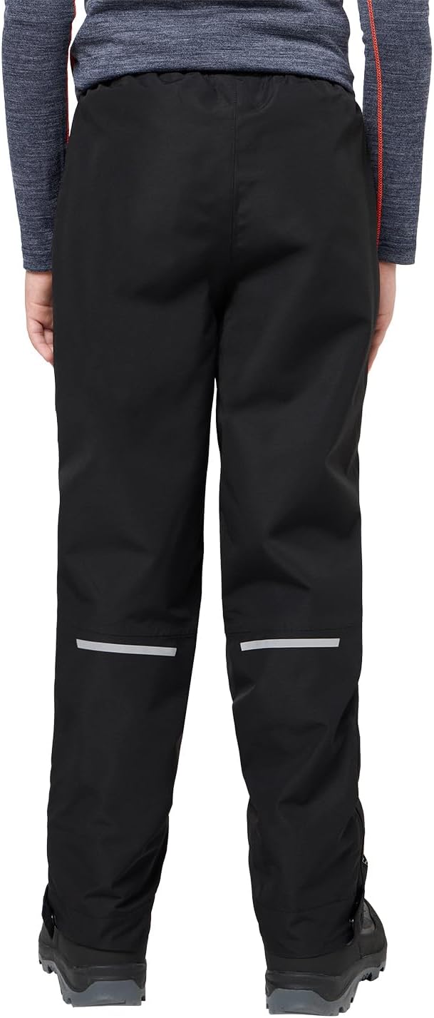 Jack Wolfskin Unisex Kinder Wanderhose Snowy Days Pants K 128 Schwarz, 128 Schwarz