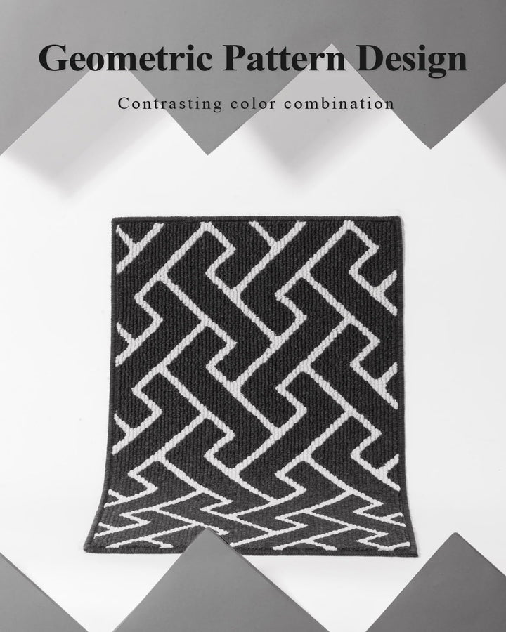 Schmutzfangmatte 80 x 100, Rutschfestigkeit Fussmatte,Maschine gewaschen Türmatte für Hund, Aussen I