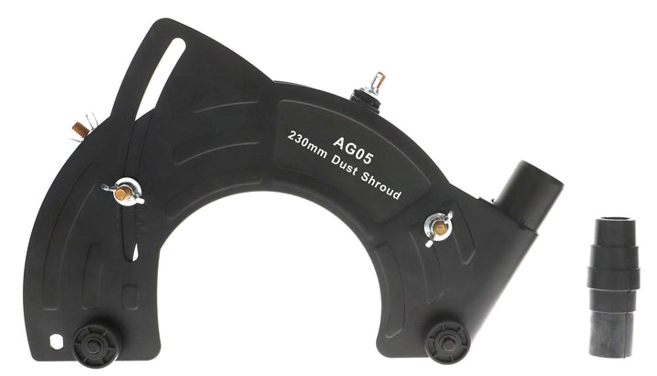PRODIAMANT Trennscheibe Absaugung für Winkelschleifer 230mm M14 universal Trenn staub saugadapter, 2