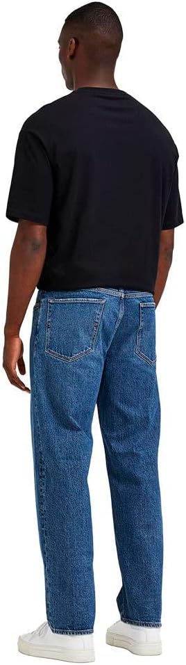 Selected Homme Male Loose Fit Jeans 220 29W / 32L Medium Blue Denim, 29W / 32L Medium Blue Denim