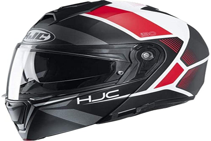 HJC Helmets Herren Nc Helmet, Schwarz/Weiss/Rot, XS XS Schwarz/Weiss/Rot, XS Schwarz/Weiss/Rot