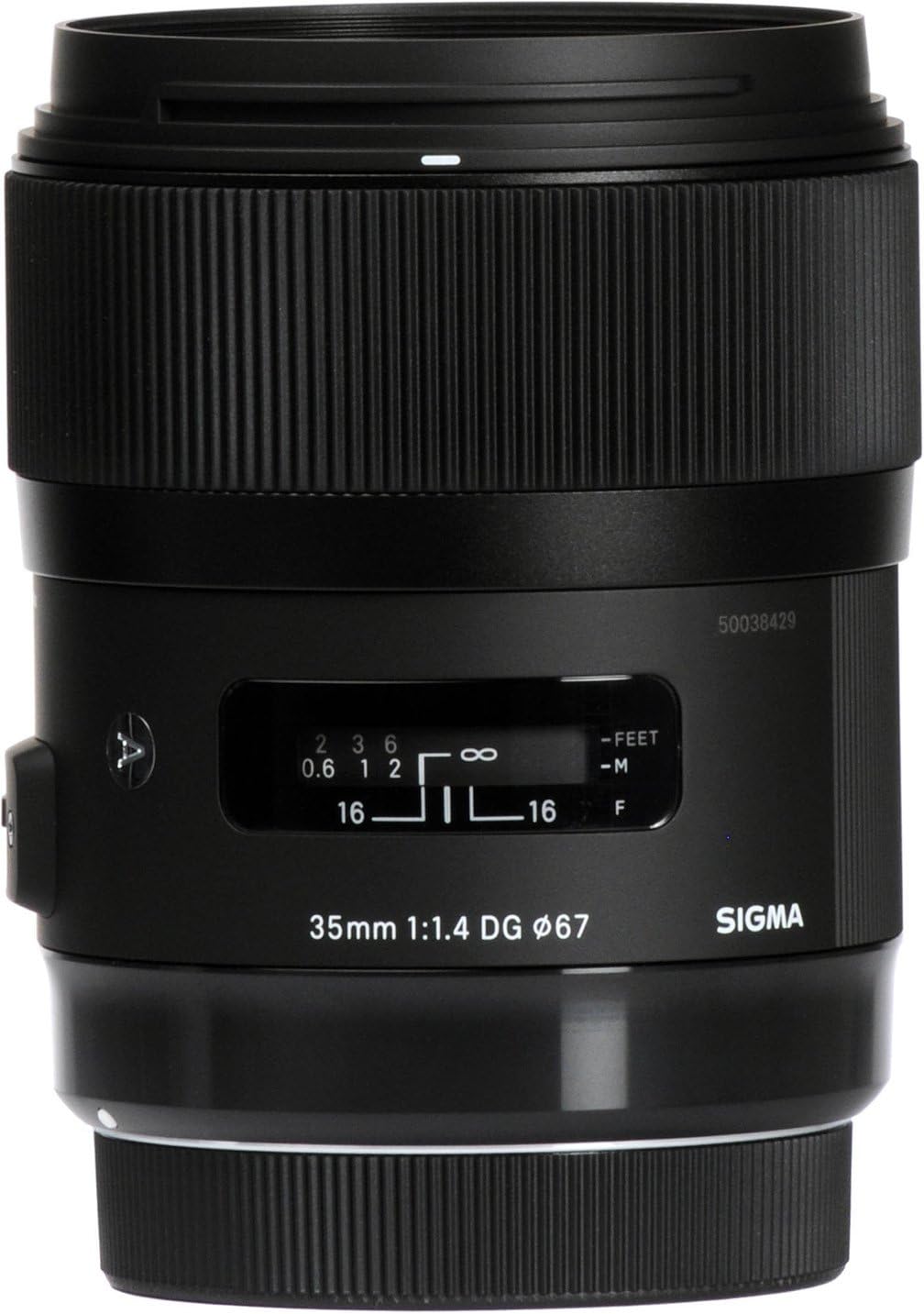 Sigma 35mm F1,4 DG HSM Art Objektiv für Nikon F Objektivbajonett für Nikon Single, für Nikon Single