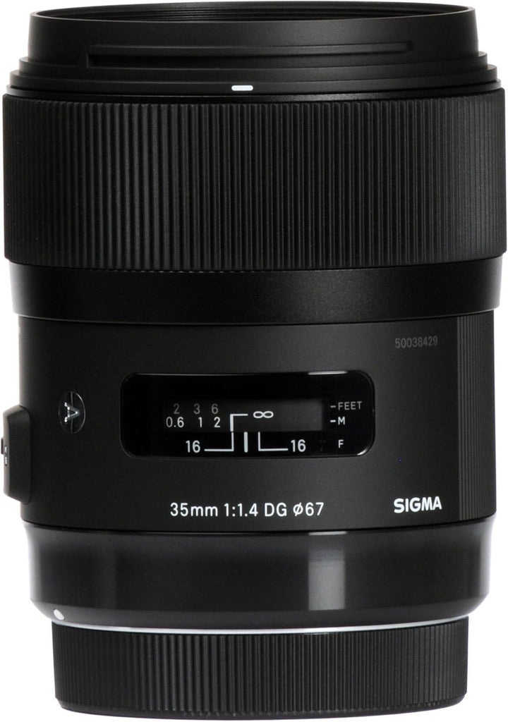 Sigma 35mm F1,4 DG HSM Art Objektiv für Nikon F Objektivbajonett für Nikon Single, für Nikon Single