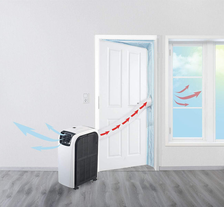 Sichler Exclusive Klimaanlage Dichtungen: 2er Pack Universal-Türabdichtung für mobile Klimaanlagen (