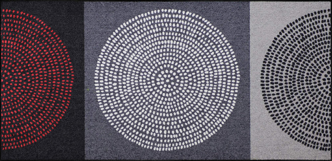 Salonloewe Fussmatte grau Grösse 75x150 cm 75 cm x 150 cm Grau, 75 cm x 150 cm Grau
