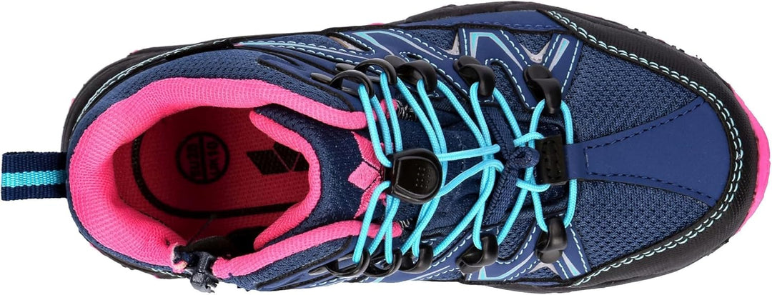 Lico Unisex Kinder Hamina Cross-Laufschuhe 40 EU Blau Pink Türkis, 40 EU Blau Pink Türkis