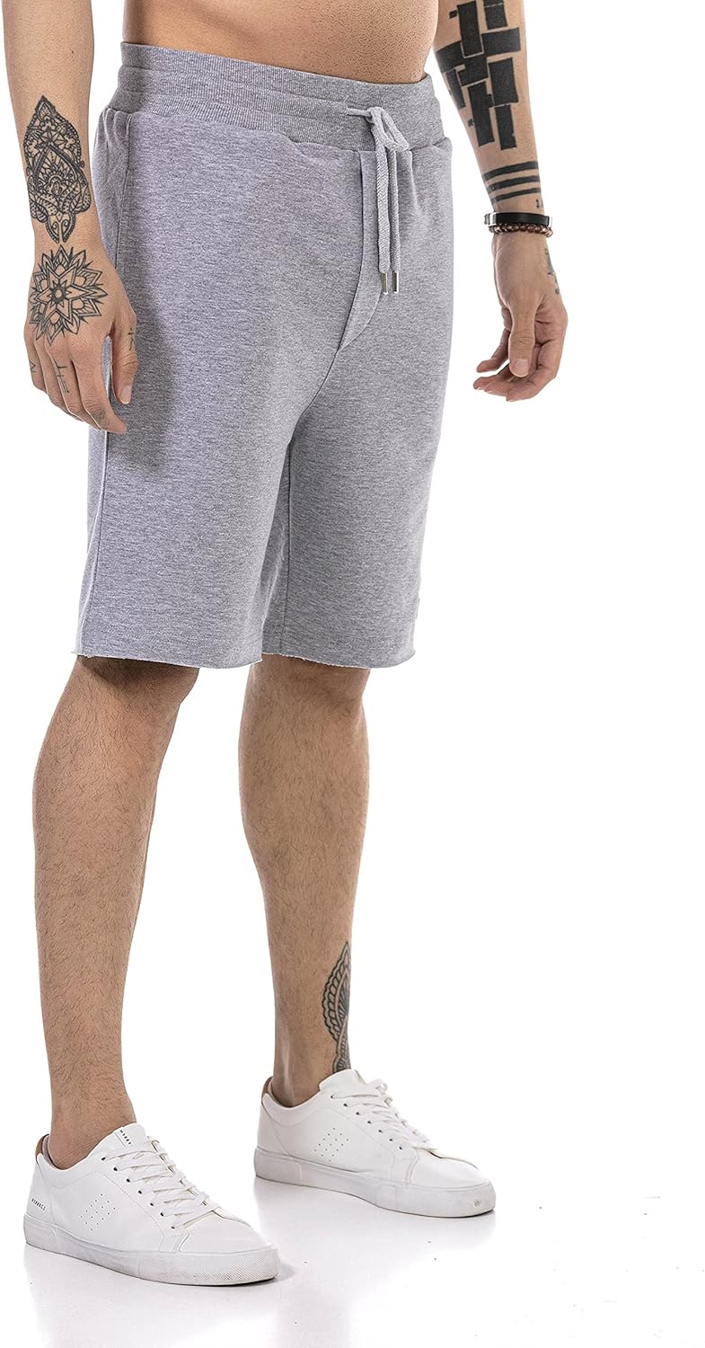 Redbridge Shorts für Herren Kurze Hose Sweat-Pants Sporthose Freizeithose Bermuda Capri M Grau, M Gr