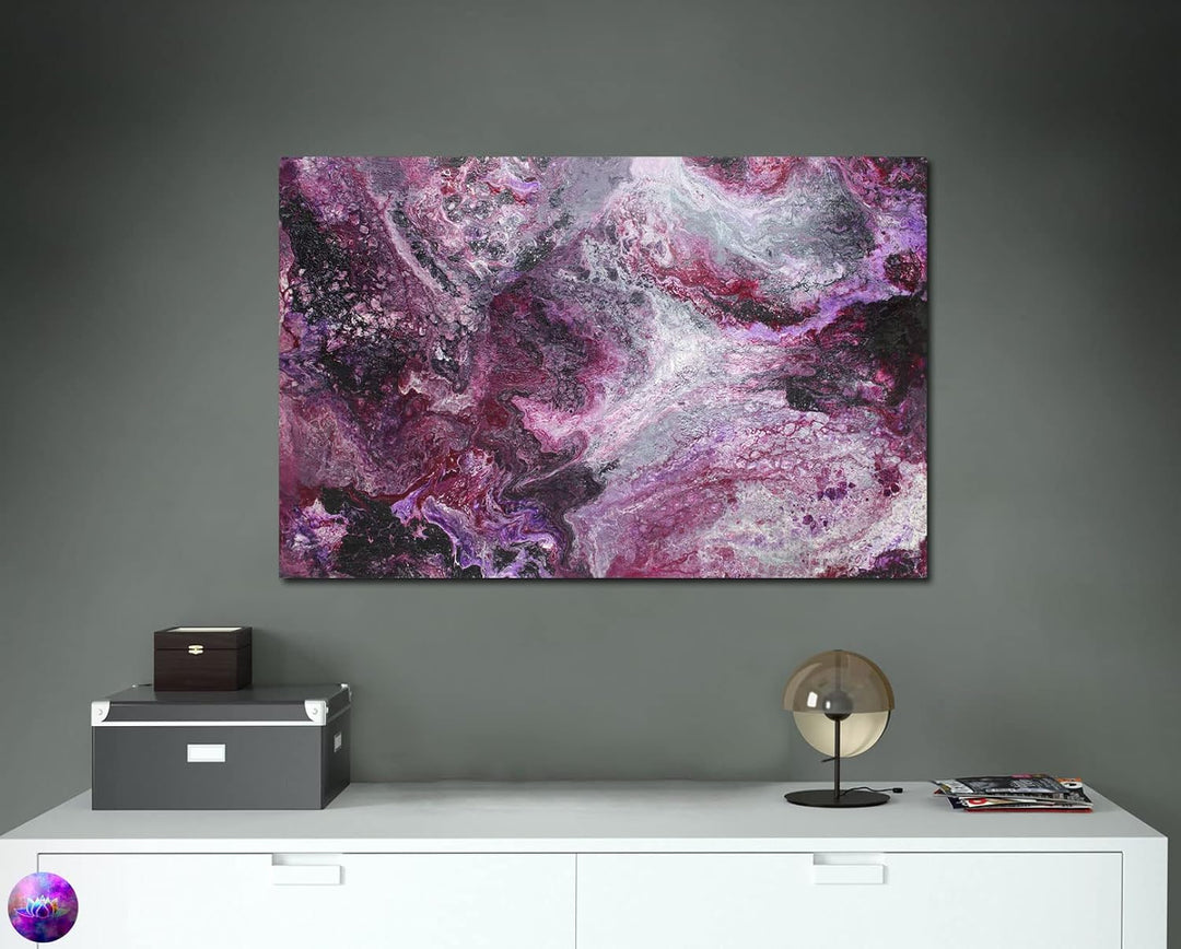 Gemälde Abstrakte Malerei Original - moderne hochglanz Wandbilder XXL - Resin Art Kunst Bild Harz Un