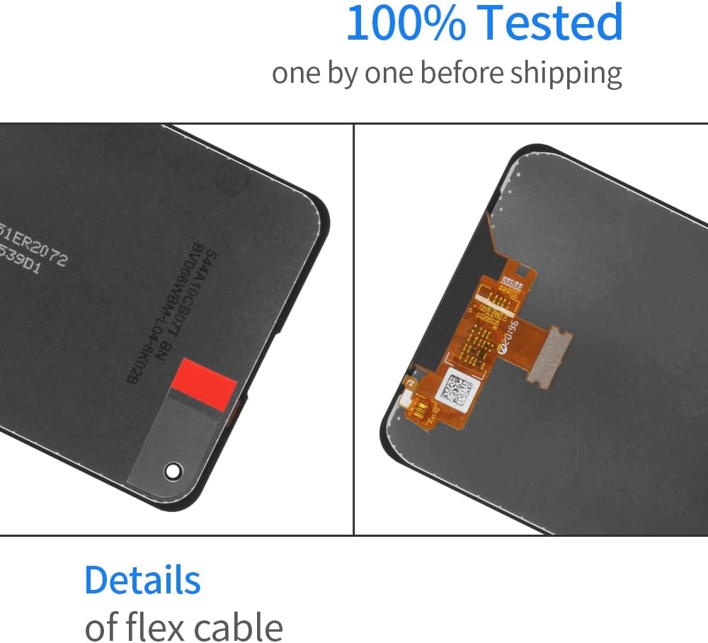 LADYSON Bildschirm Ersatz LCD Display Touch Digitizer Assembly für Samsung Galaxy A21S 2020 A217 SM-