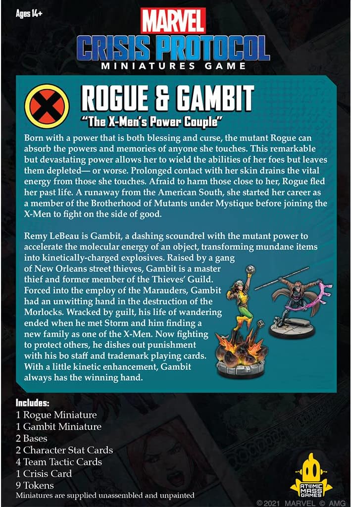 Atomic Mass Games CP60en Zubehör, Multicoloured, FFGCP60 2. Character Packs Modern, 2. Character Pac