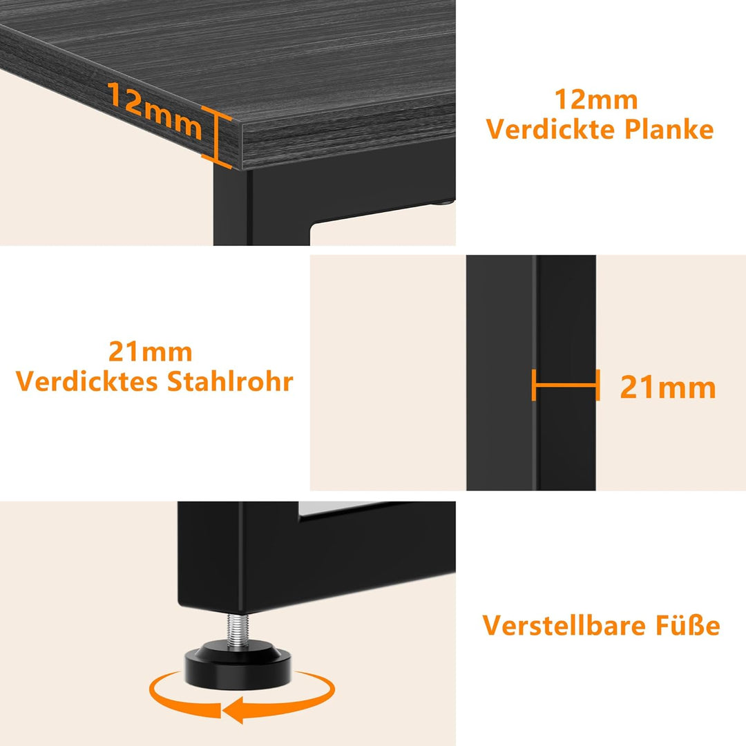 HOMIDEC Schuhregal mit 3 Ebenen, Schuhbank mit Holzplatte, Schuhregal mit Sitzbank, Regal Vliesstoff