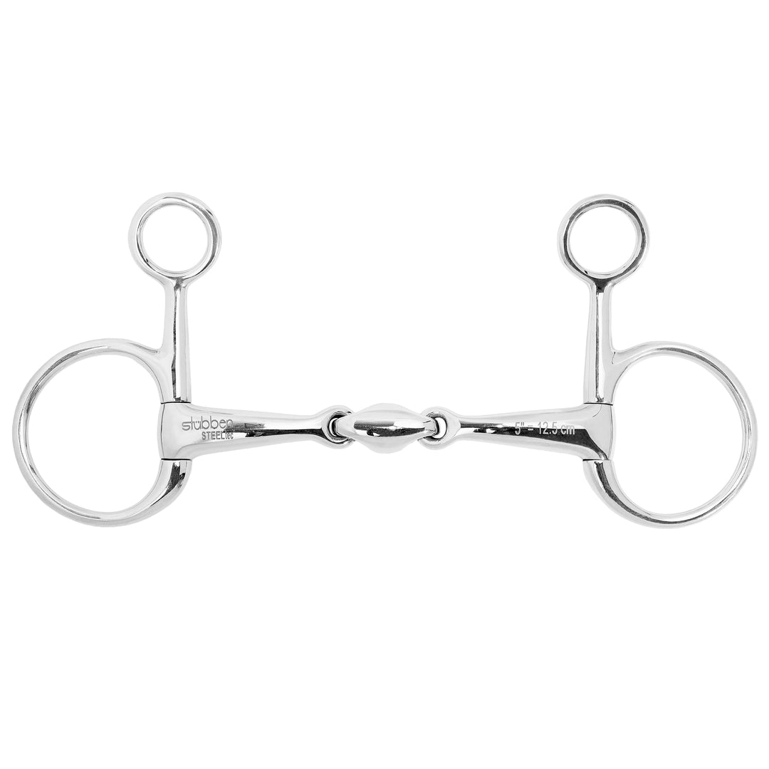 Stübben Gebiss 2235 Baucher-Trense doppelt gebrochen 15,0 cm - 16 mm - Sweet Copper, 15,0 cm - 16 mm