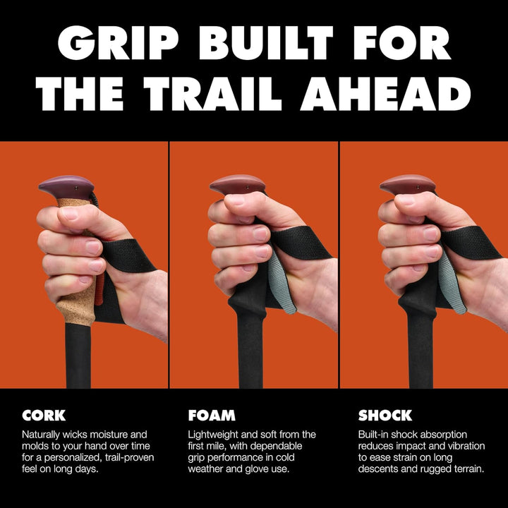 Black Diamond Trail Trekking Poles Pine Smoke