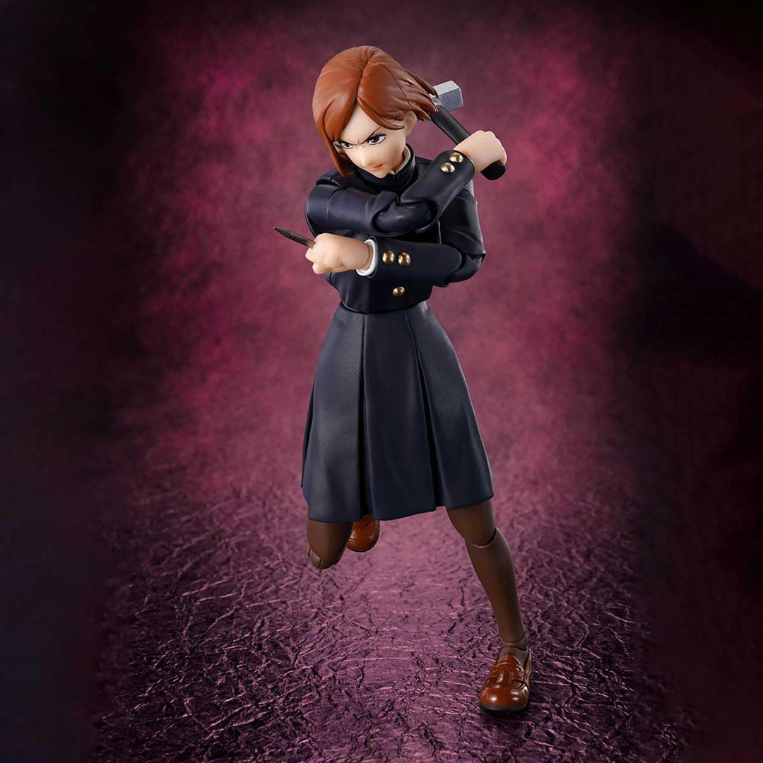BANDAI Jujutsu Kaisen Figurine S.H. Figuarts Nobara Kugisaki Modern Mehrfarbig, Modern Mehrfarbig