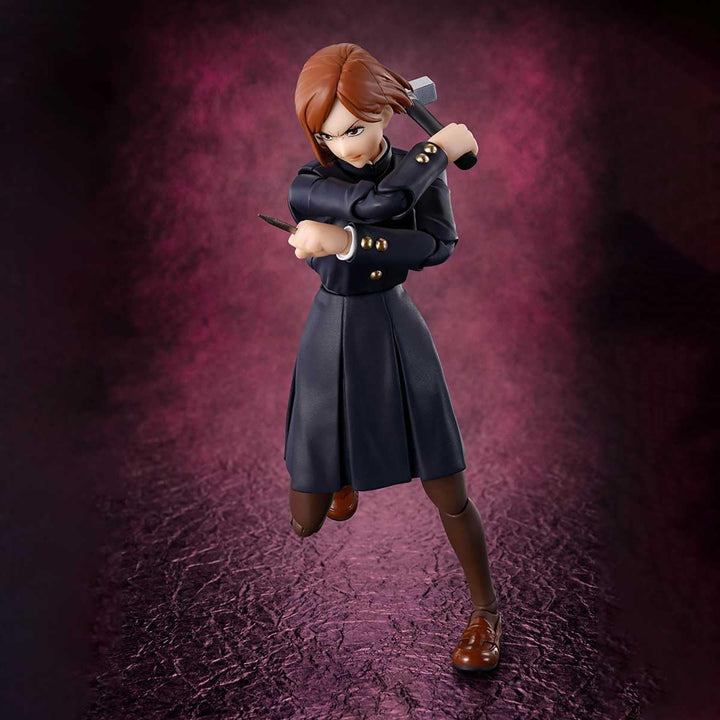BANDAI Jujutsu Kaisen Figurine S.H. Figuarts Nobara Kugisaki Modern Mehrfarbig, Modern Mehrfarbig