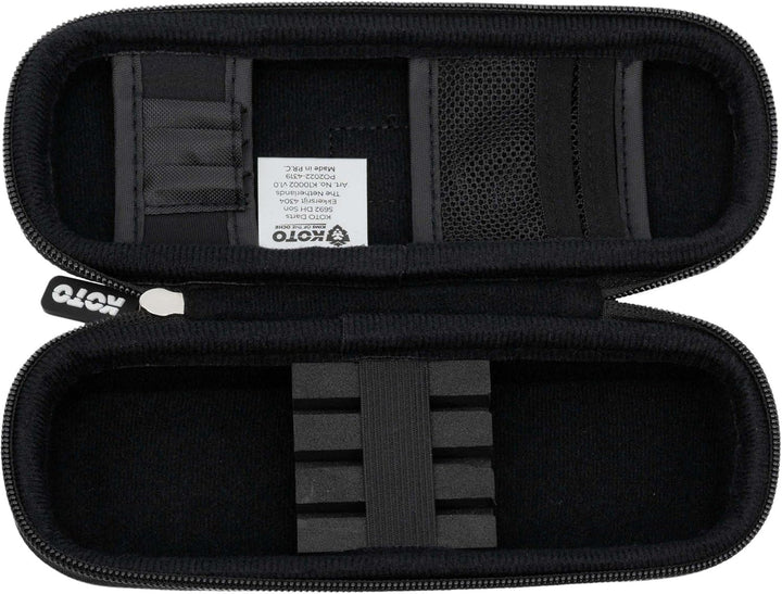 KOTO - Dartwallet Eva Small Rot, Darttasche mit Reissverschluss, Dart Hülle, Dartkoffer, Darts Box