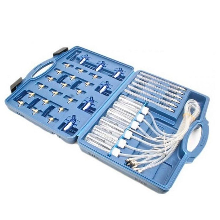 Common Rail Tester mit 24 Adaptern Prüfgerät für Diesel-Motoren Denso C1 C3 Siemens C3 Delphi Einspr
