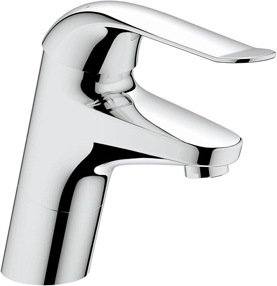 GROHE Euroeco Waschtisch-Einhebelmischer, glatter Körper, 120 mm, verchromt, 32765000
