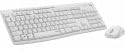 Logitech MK295 kabelloses Tastatur-Maus-Set mit SilentTouch-Technologie, Shortcut-Tasten, optischer
