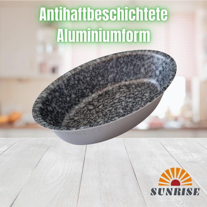 Formen für Backpasticotti Leccesi Form für Pasticotto, aus Aluminium, mit Antihaftbeschichtung, Stei