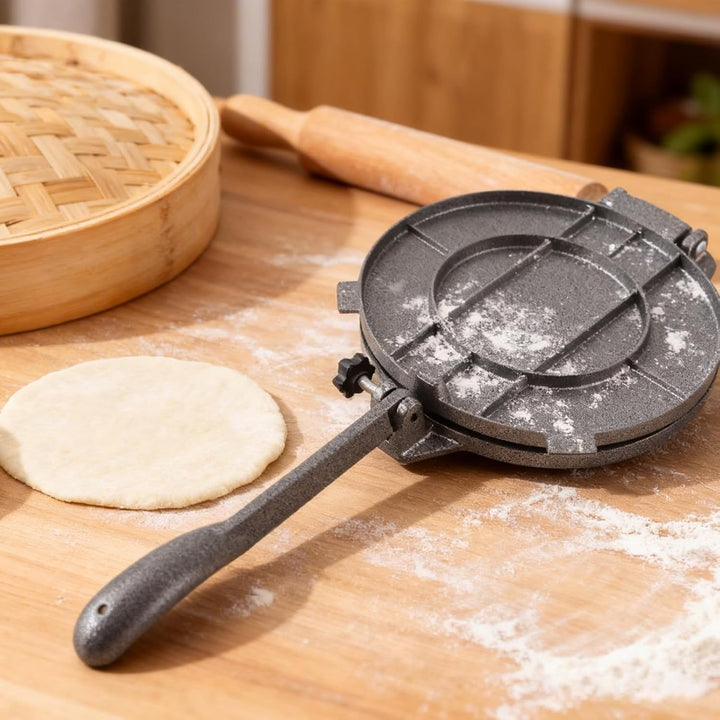 Tortilla Press, Aluminiumlegierung Manual Gusseisen Tortilla -Hersteller Taco Press Tortillera Patac
