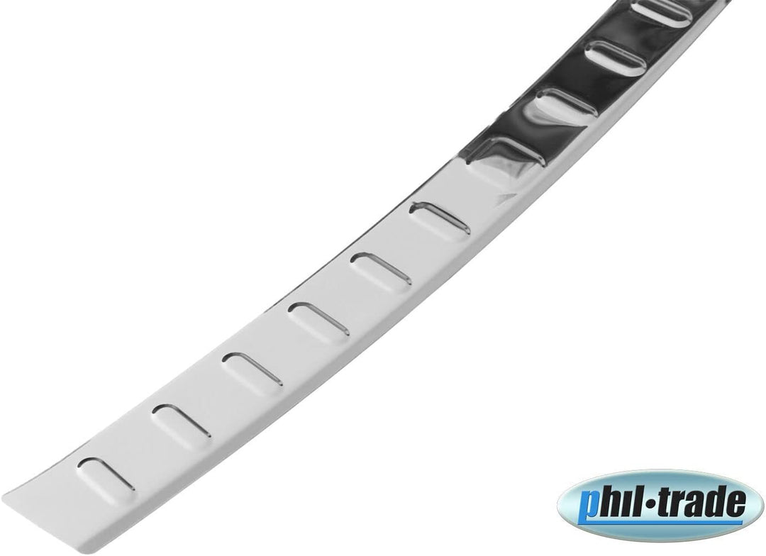 Ladekantenschutz Edelstahl CHROM kompatibel für BMW X1 E84 2009-2012 vor LCI || mit Abkantung | prem