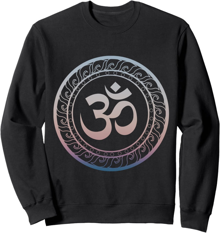 Om Ohm Aum Symbol Spiritual Yoga Sweatshirt