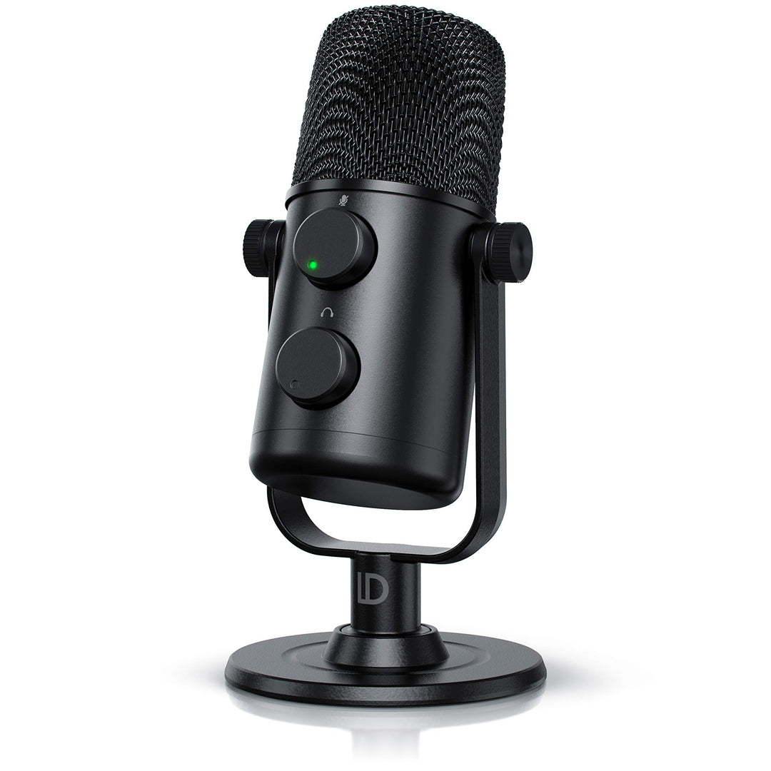 CSL - USB Mikrofon Nierencharakteristik Kondensator Computer PC Mikrofon mit Ständer, Popfilter, Tis
