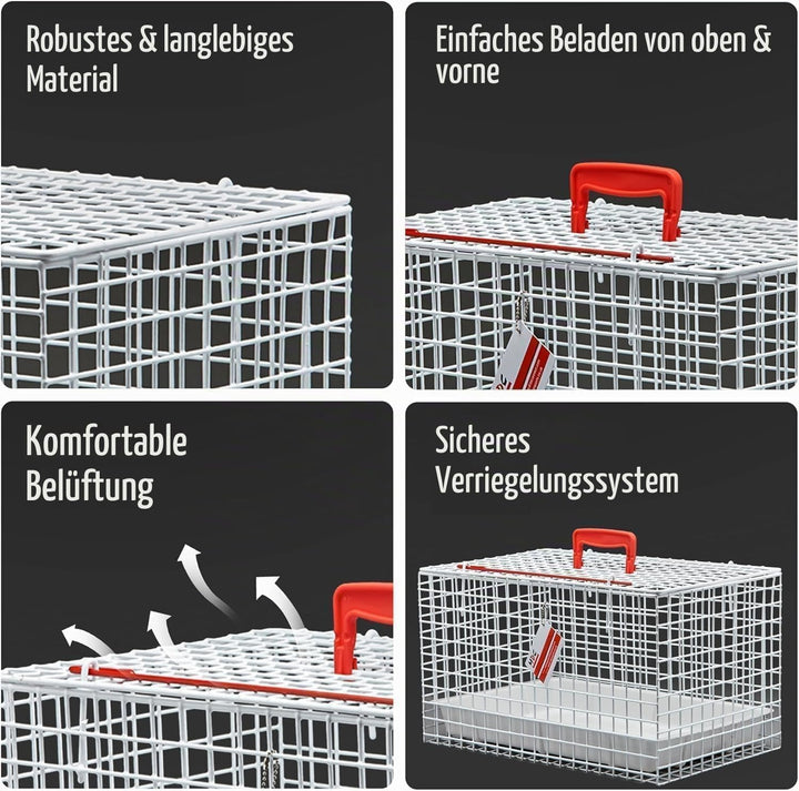 MDC Tragekorb für Katzen, Blau