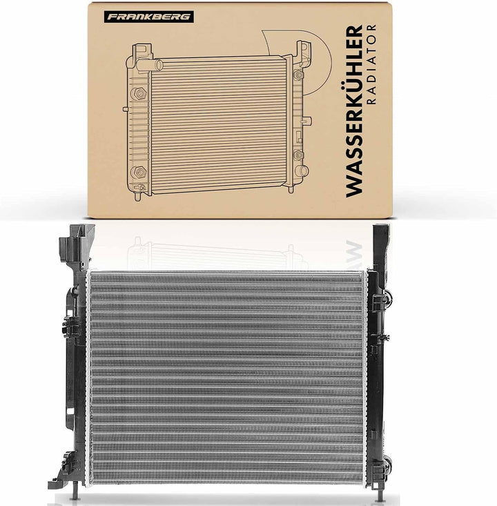 Frankberg Kühler Motorkühlung Wasserkühler Schaltgetriebe Kompatibel mit Clio IV BH 1.2L-1.6L 2012-H