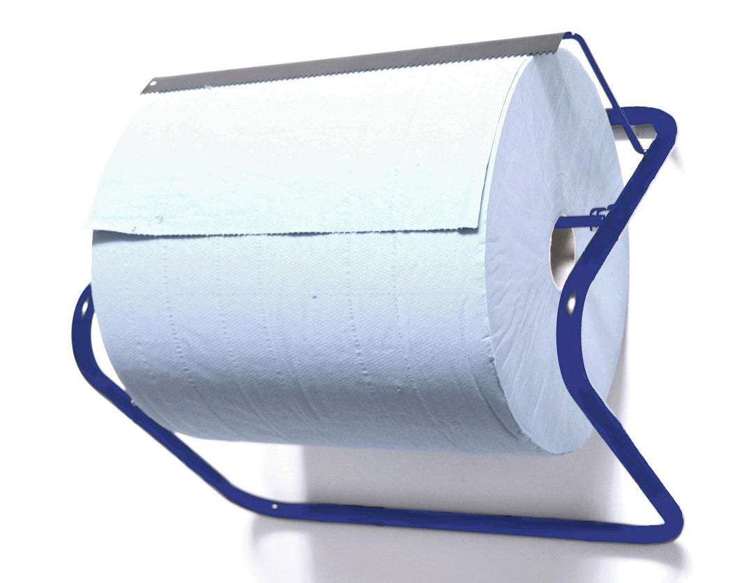 Papierrollenhalter Wandhalter, 35 x 50 x 25 cm, blau