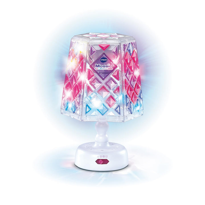 VTech - Mosaic Magic Lights Lampe – Mosaik-Set für Kinder – Lampe für Schlafzimmer personalisierbar