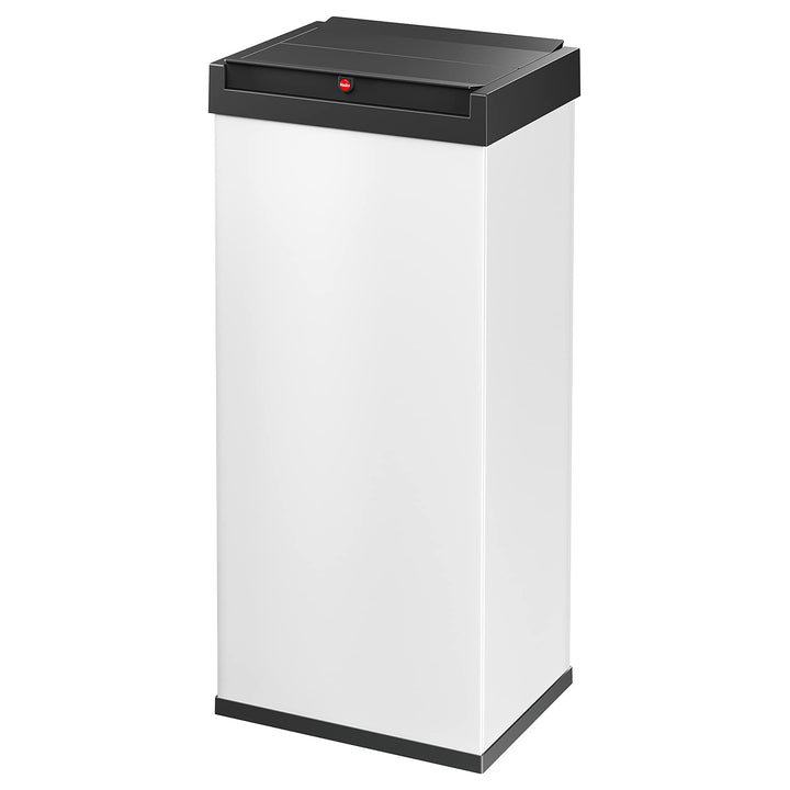 Hailo Big-Box Swing XL Mülleimer - 1 x 52 Liter - selbstschliessender Schwingdeckel - Stahlblech - M