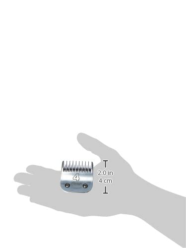 Oster Scherkopf Nr. 4, L: 9,5 mm Skip Tooth Scherkopf 4; Schnittlänge 9,5 mm, Scherkopf 4; Schnittlä