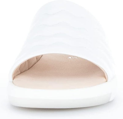 Gabor Damen Pantoletten, Frauen Slip On,Best Fitting 40 EU Weiss, 40 EU Weiss